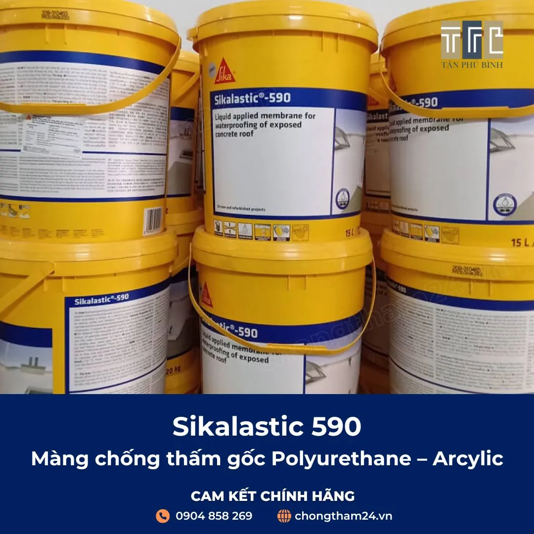 Màng chống thấm Sikalastic 590 gốc PU