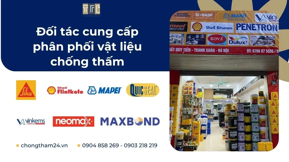 nên chống thấm bằng vật liệu gì nên chống thấm bằng vật liệu gì