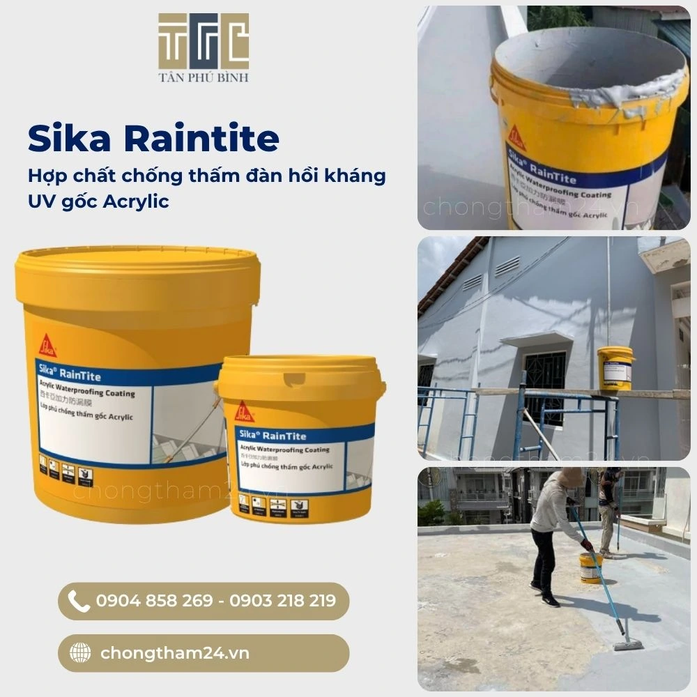Chống thấm Sika RainTite Chống thấm Sika RainTite