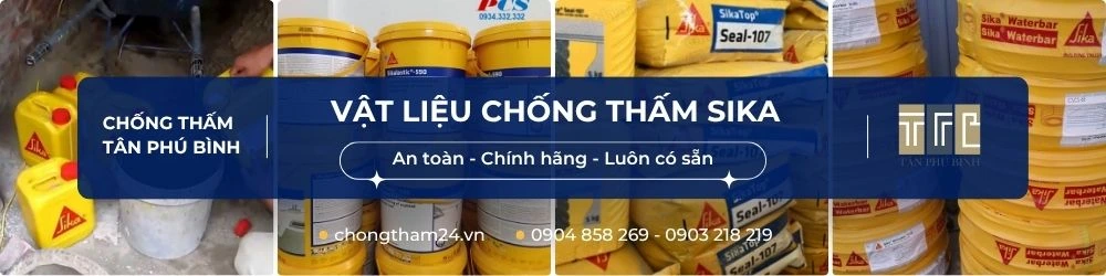 Phân phối vật liệu chống thấm Sika RainTite-3 Phân phối vật liệu chống thấm Sika RainTite-3