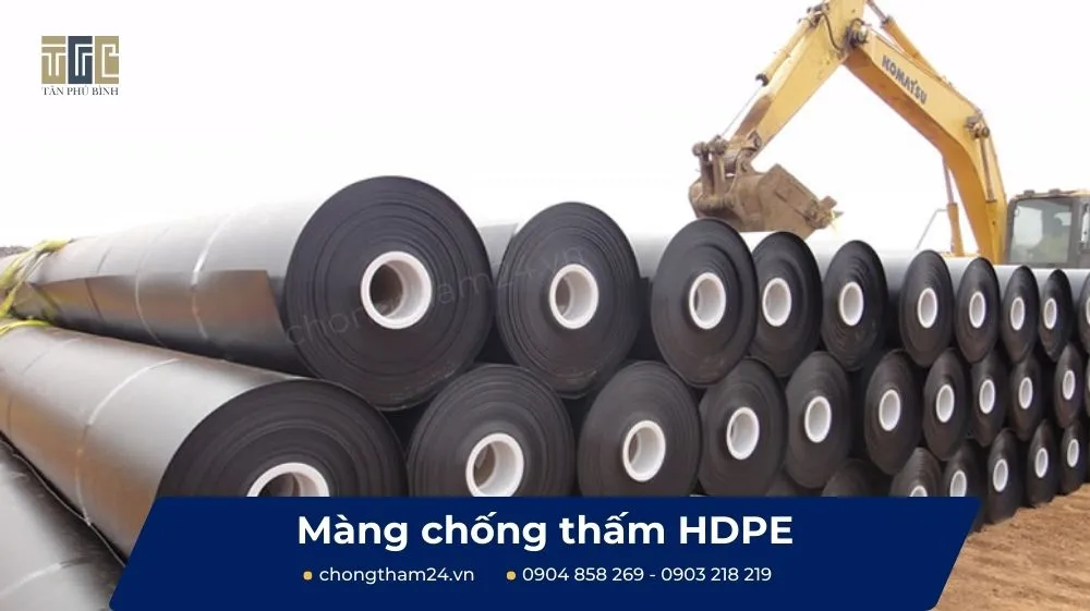 màng chống thấm HDPE có những loại nào?