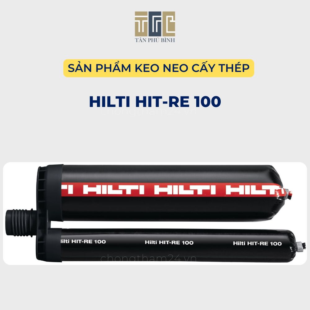 keo cấy sắt thép HILTI HIT-RE 100 keo cấy sắt thép HILTI HIT-RE 100