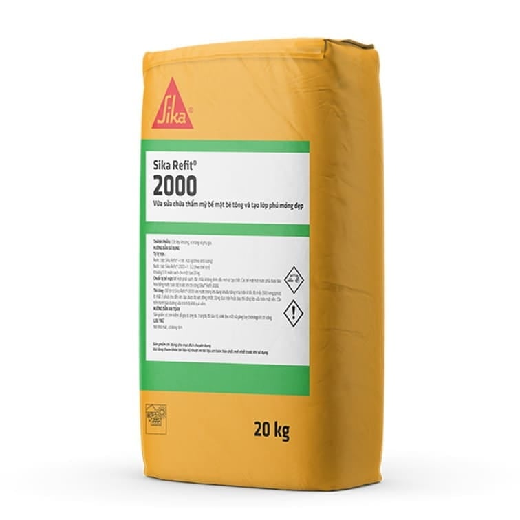 Vữa sửa chữa Sika Refit 2000 Vữa sửa chữa Sika Refit 2000