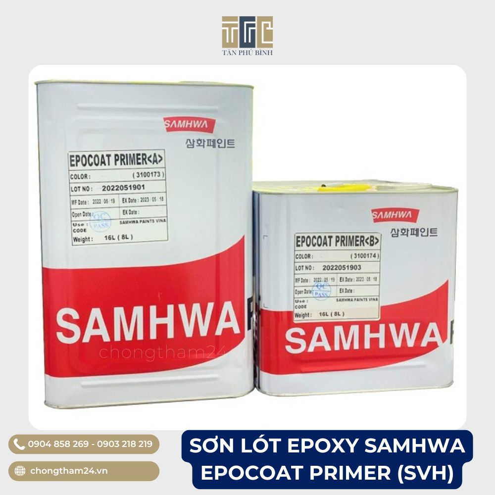Epocoat Primer (SVH) – Sơn lót Epoxy 2 thành phần bám dính vượt trội cho sàn bê tông