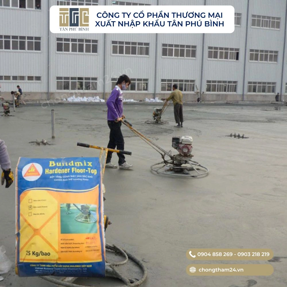 Ưu điểm của chất tăng cứng sàn Buildmix Hardener Floor-Top