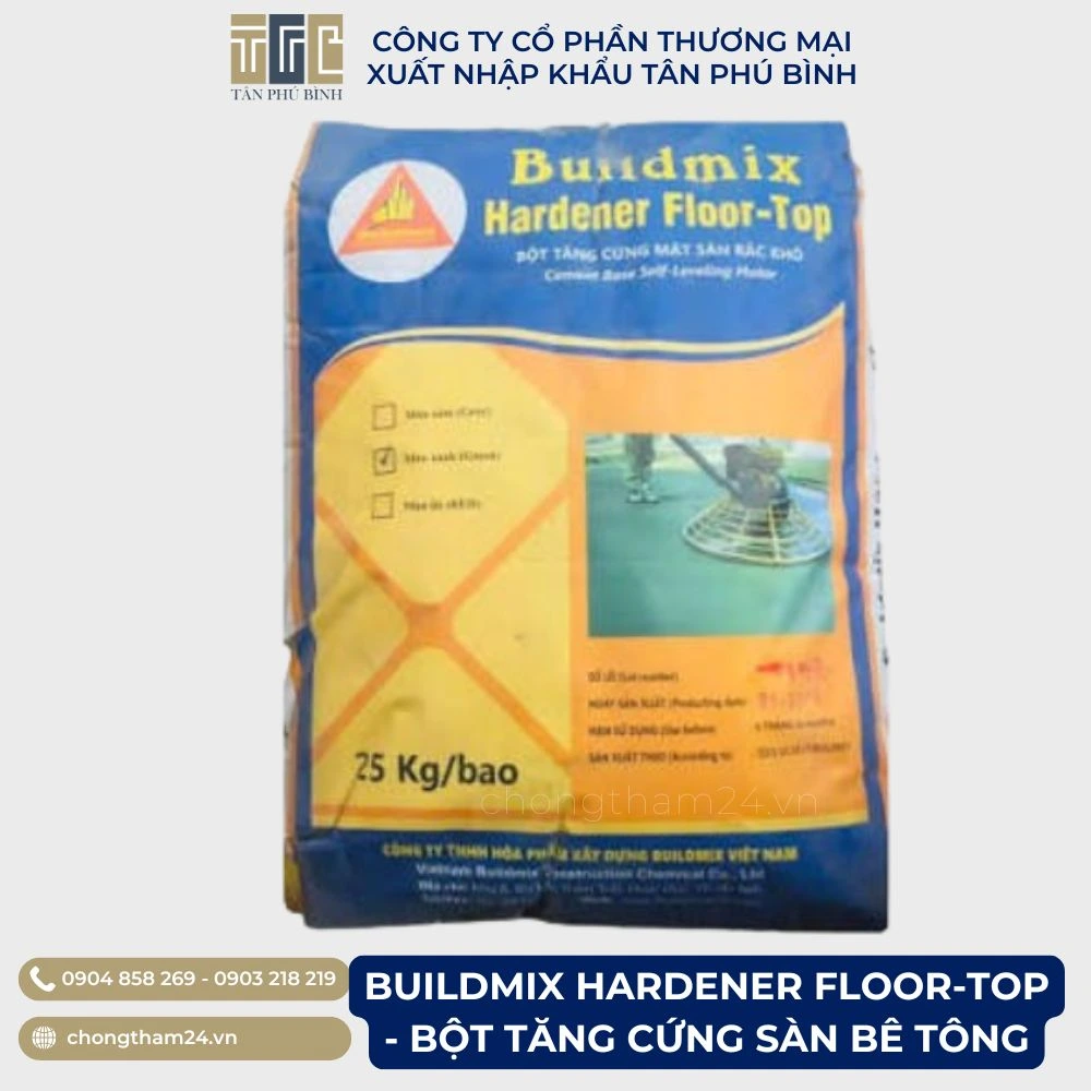 Buildmix Hardener Floor-Top – Bột tăng cứng sàn bê tông