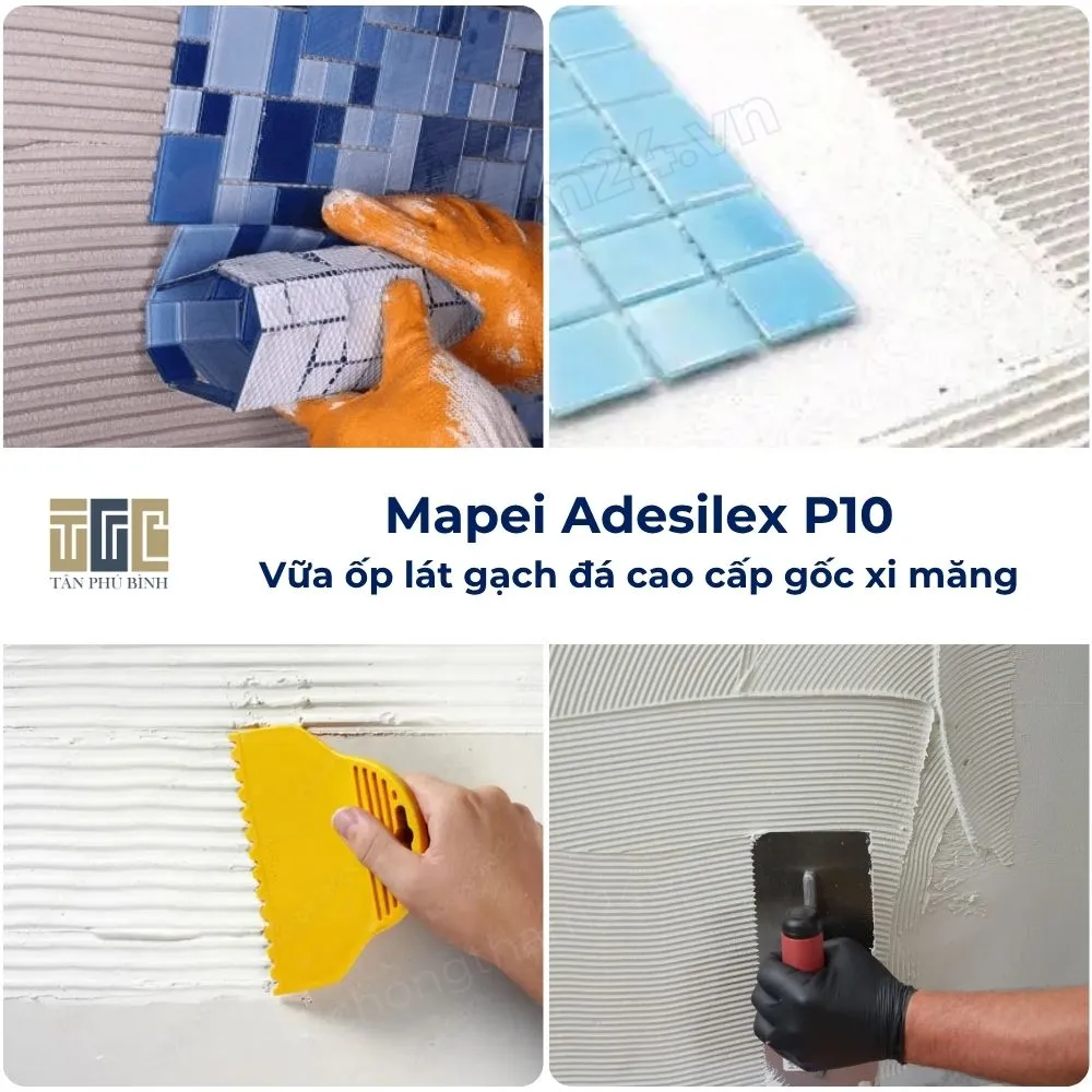 Vữa ốp lát Mapei Adesilex P10 Vữa ốp lát Mapei Adesilex P10