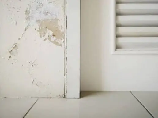 Nhà vệ sinh bị thấm chân tường - sơn bong tróc