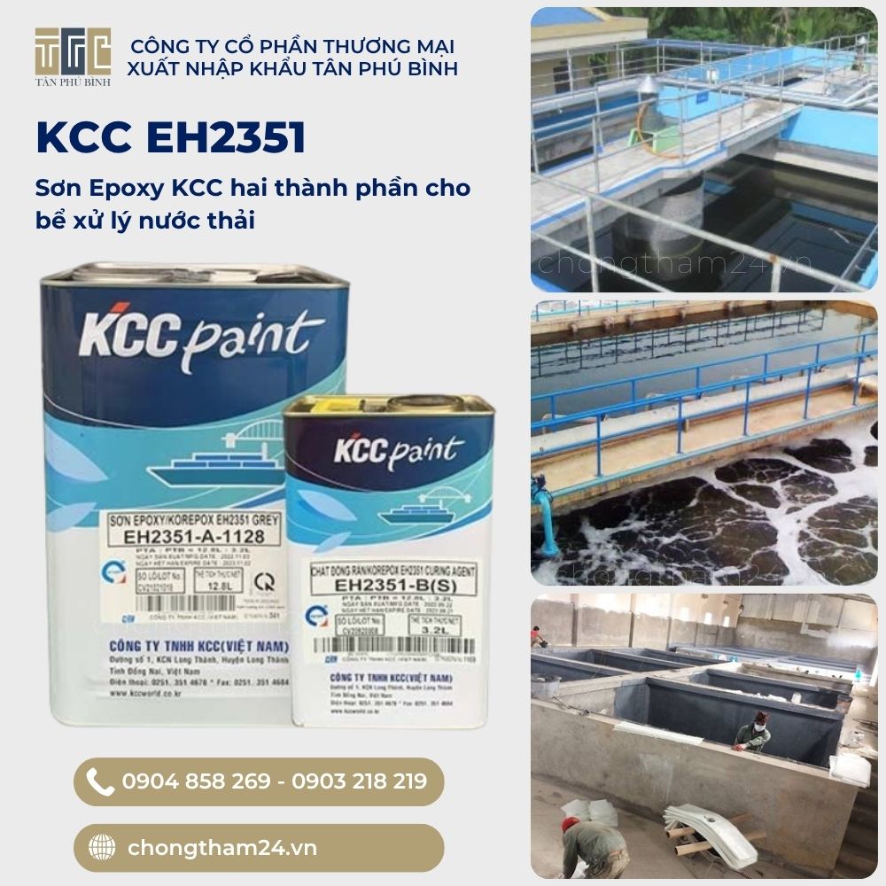 Sơn Epoxy KCC hai thành phần EH2351 Sơn Epoxy KCC hai thành phần EH2351