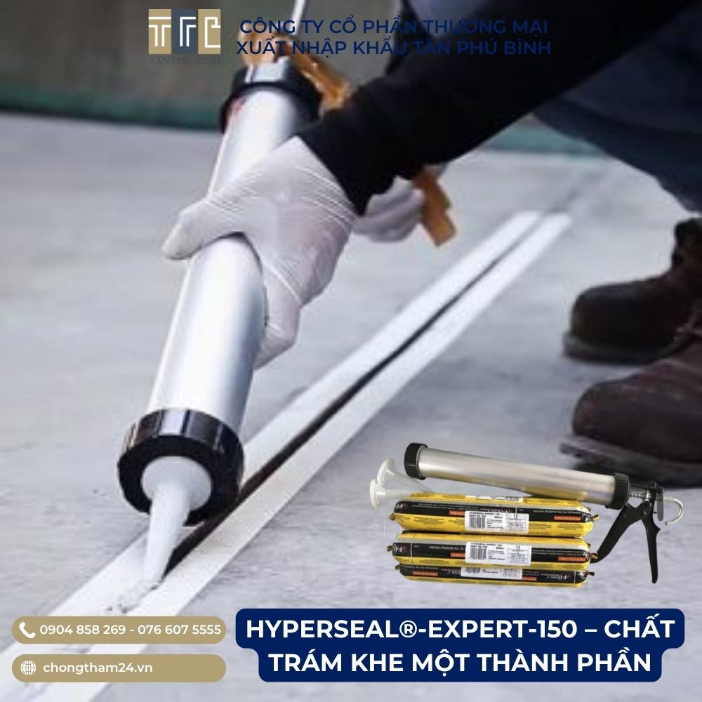 Ưu điểm của chất trám khe HYPERSEAL EXPERT-150 Ưu điểm của chất trám khe HYPERSEAL EXPERT-150