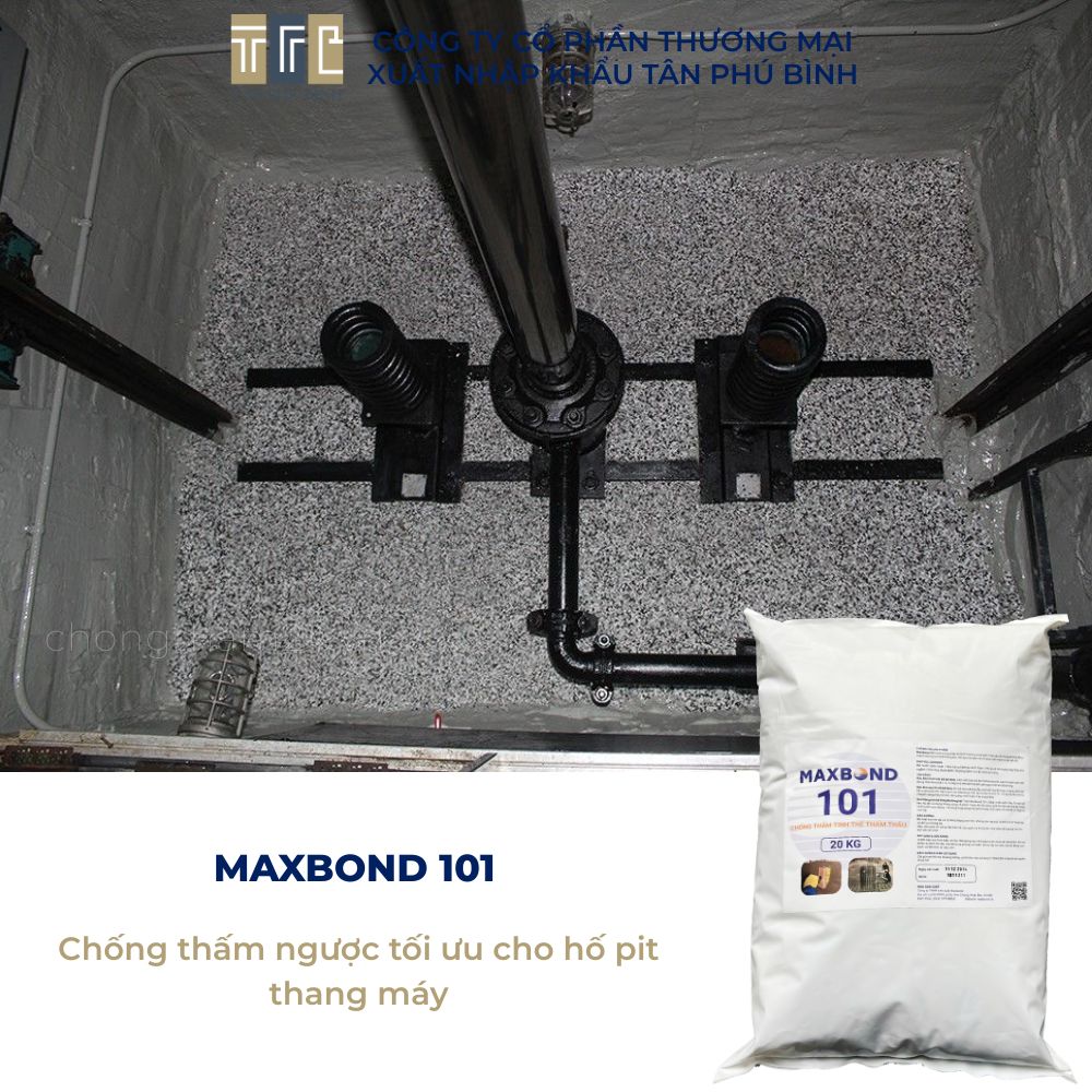 Ứng dụng thi công chống thấm tinh thể thẩm thấu Maxbond 101 Ứng dụng thi công chống thấm tinh thể thẩm thấu Maxbond 101