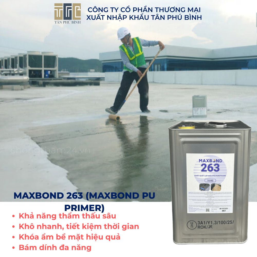 Chất quét lót Maxbond PU Primer (MAXBOND 263) Chất quét lót Maxbond PU Primer (MAXBOND 263)